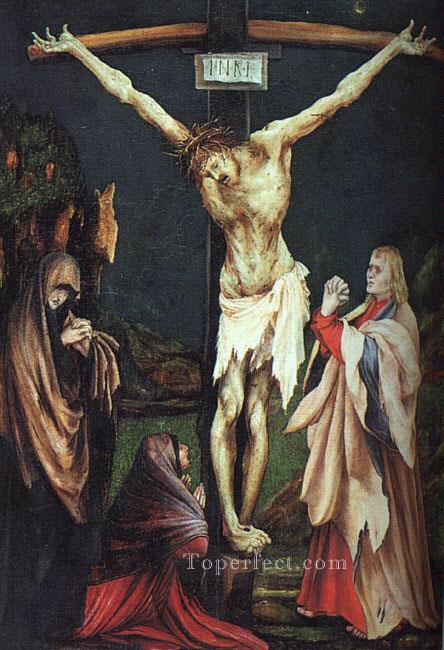 La petite crucifixion religieuse Matthias Grunewald Religieuse Christianisme Peintures à l'huile